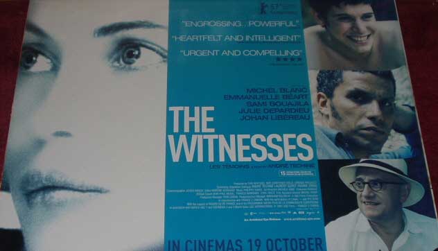 WITNESSES, THE: Main UK Quad Film Poster WITNESSES, THE: Main UK Quad Film Poster