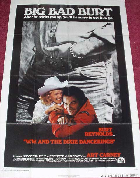 WW AND THE DIXIE DANCEKINGS: Main One Sheet Film Poster WW AND THE DIXIE DANCEKINGS: Main One Sheet Film Poster