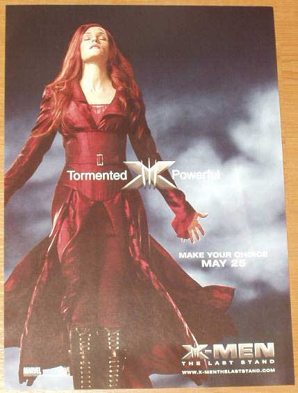 X MEN 3 THE LAST STAND: Phoenix Half Sheet Film Poster