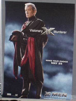 X MEN 3 THE LAST STAND: Magneto Half Sheet Film Poster