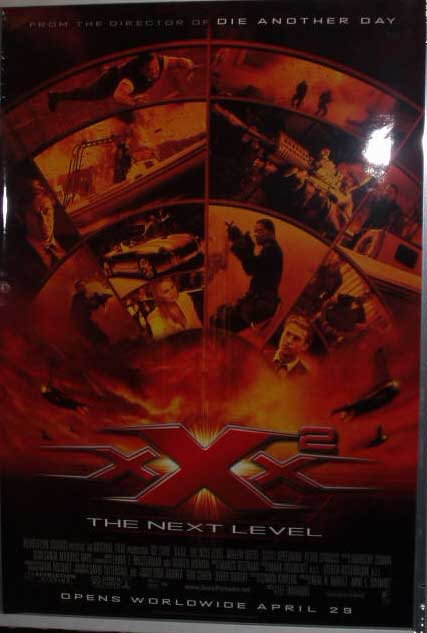 xXx 2 THE NEXT LEVEL: Main One Sheet Film Poster xXx 2 THE NEXT LEVEL: Main One Sheet Film Poster