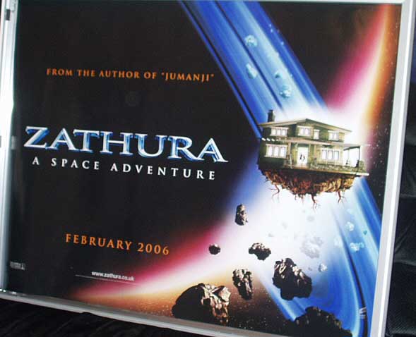 ZATHURA: Advance UK Quad Film Poster