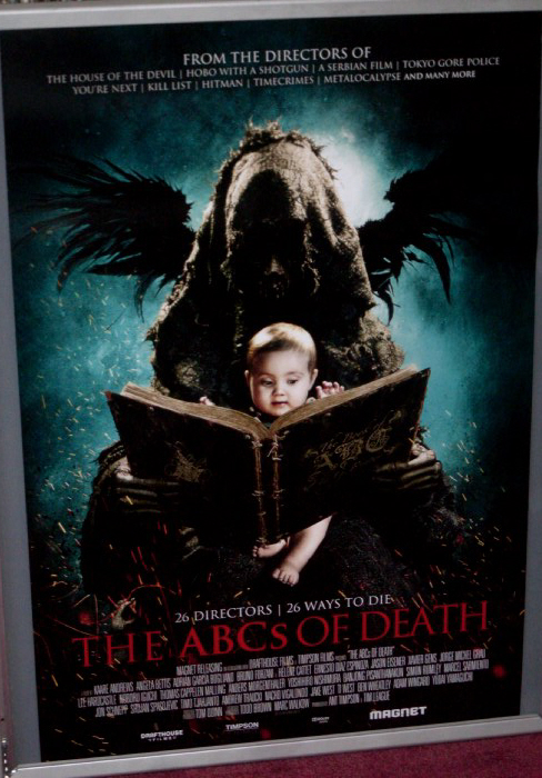 ABCs OF DEATH, THE: One Sheet Film Poster ABCs OF DEATH, THE: One Sheet Film Poster