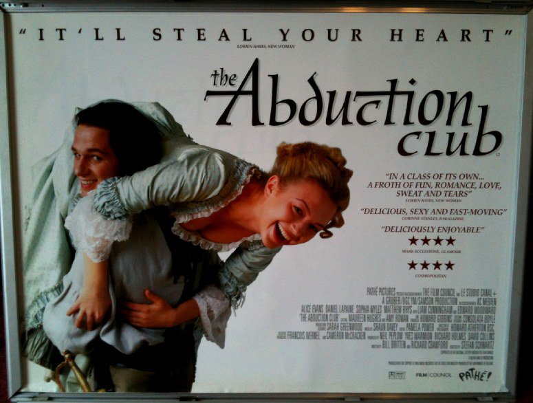 ABDUCTION CLUB, THE: V1 Quad Film Poster ABDUCTION CLUB, THE: V1 Quad Film Poster