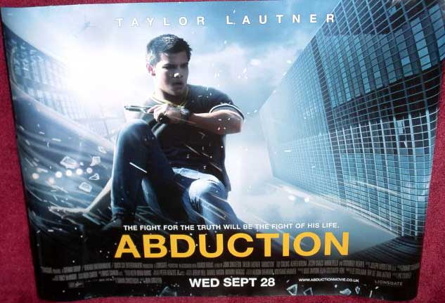 ABDUCTION: UK Quad Film Poster ABDUCTION: UK Quad Film Poster