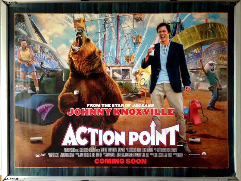 Cinema Poster: ACTION POINT 2018 (Quad) Johnny Knoxville Chris Pontius Cinema Poster: ACTION POINT 2018 (Quad) Johnny Knoxville Chris Pontius