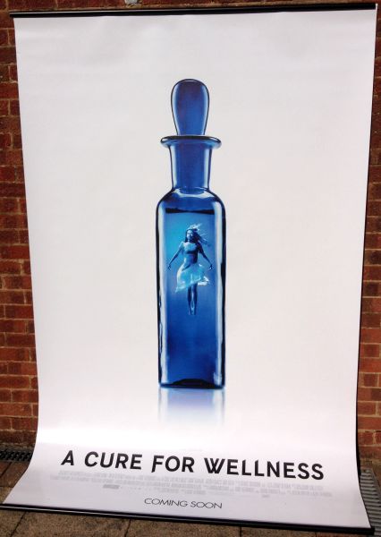 Cinema Banner: A CURE FOR WELLNESS 2017 (Advance) Dane DeHaan Jason Isaacs Mia Goth