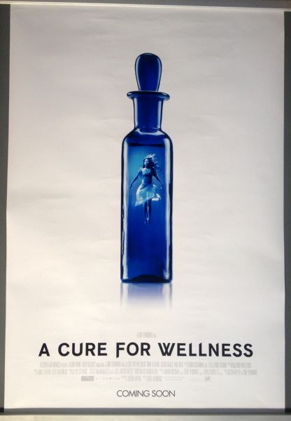 Cinema Poster: A CURE FOR WELLNESS 2017 (Advance One Sheet) Dane DeHaan Jason Isaacs