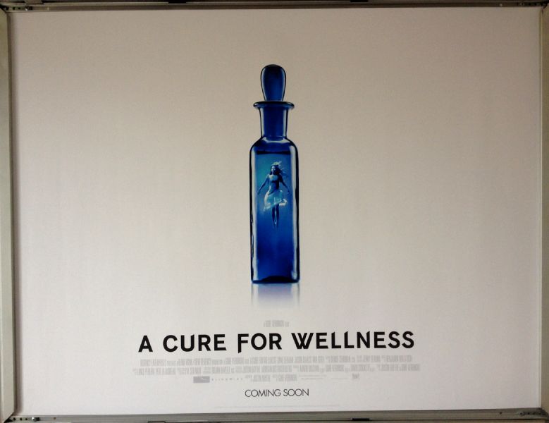 Cinema Poster: A CURE FOR WELLNESS 2017 (Advance Quad) Dane DeHaan Jason Isaacs