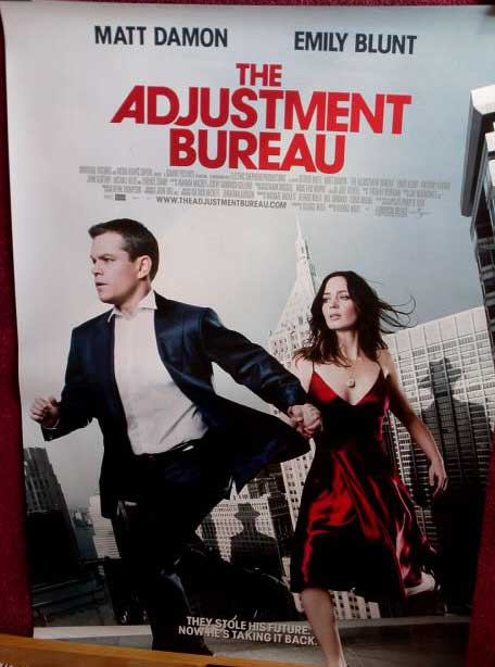 ADJUSTMENT BUREAU, THE: One Sheet Film Poster