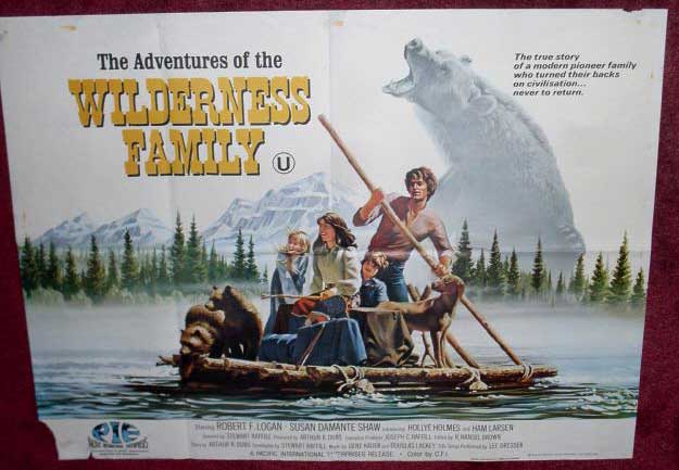 ADVENTURES OF THE WILDERNESS FAMILY: Main UK Quad Film Poster