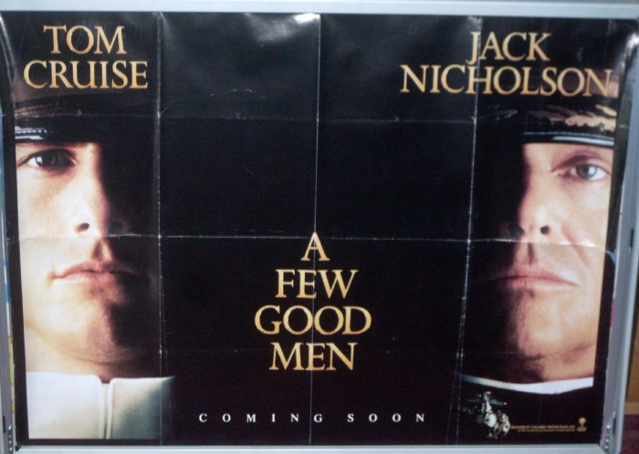 A FEW GOOD MEN: Advance UK Quad Film Poster A FEW GOOD MEN: Advance UK Quad Film Poster