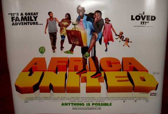 AFRICA UNITED: UK Quad Film Poster AFRICA UNITED: UK Quad Film Poster