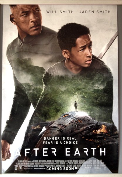 Cinema Poster: AFTER EARTH 2013 (One Sheet) Jaden Smith Will Smith Sophie Okonedo