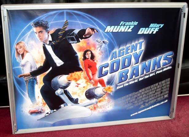 AGENT CODY BANKS: UK Quad Film Poster