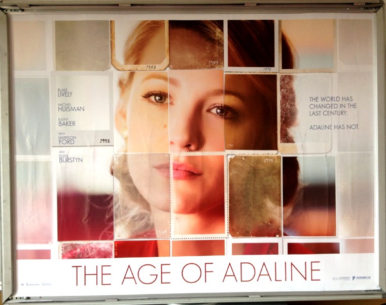 Cinema Poster: AGE OF ADALINE, THE 2015 (Advance Quad) Harrison Ford