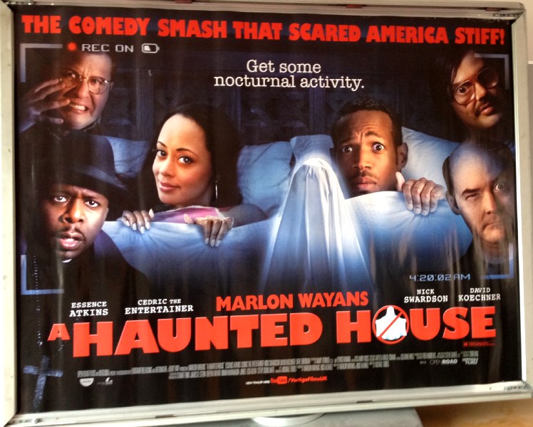 A HAUNTED HOUSE: UK Quad Film Poster A HAUNTED HOUSE: UK Quad Film Poster