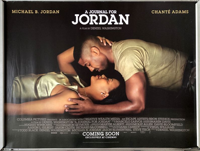 Cinema Poster: A JOURNAL FOR JORDAN 2022 (Quad) Michael B. Jordan Chant Adams