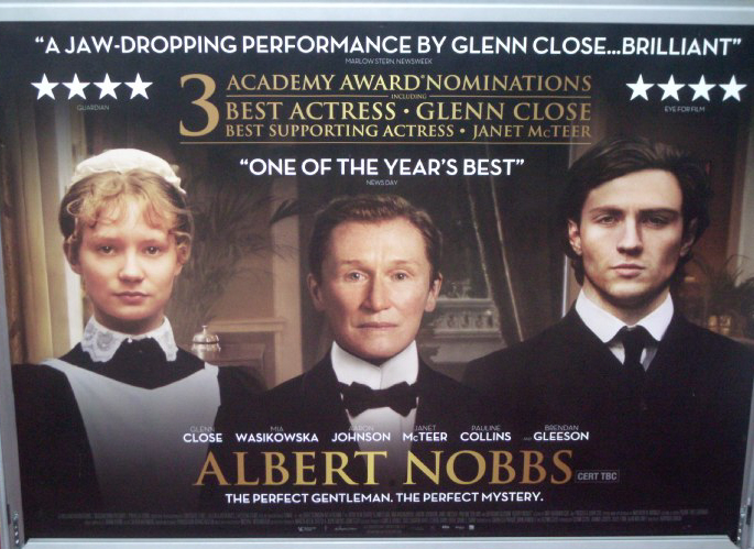ALBERT NOBBS: UK Quad Film Poster ALBERT NOBBS: UK Quad Film Poster