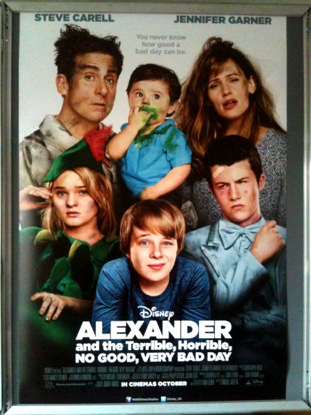 Cinema Poster: ALEXANDER AND THE TERRIBLE HORRIBLE NO GOOD VERY BAD DAY (One Sheet)