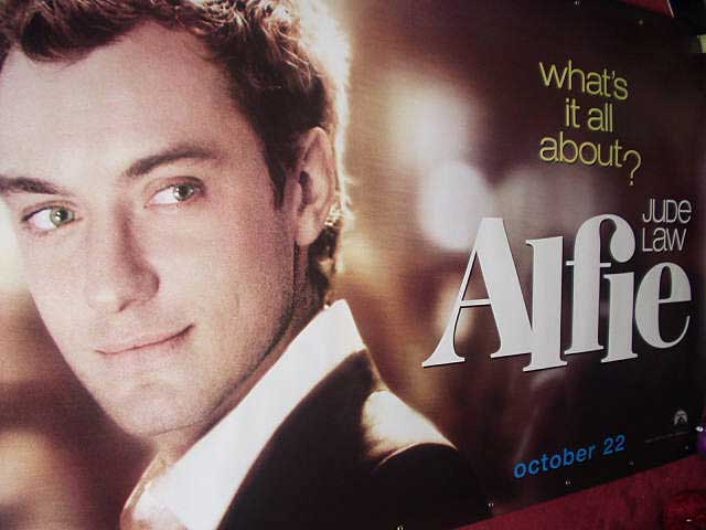 ALFIE: Jude Law Cinema Banner