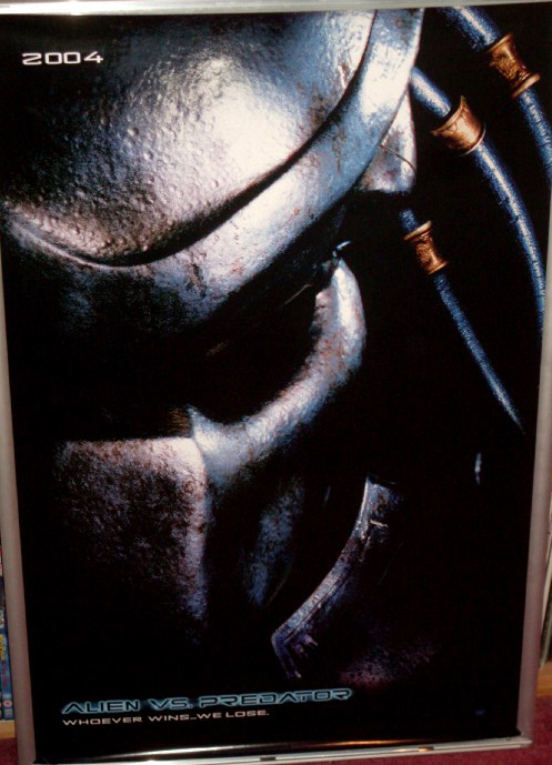 ALIEN VS PREDATOR: First Design Predator One Sheet Film Poster ALIEN VS PREDATOR: First Design Predator One Sheet Film Poster