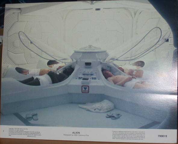 ALIEN: Lobby Card (Sleep Chamber)