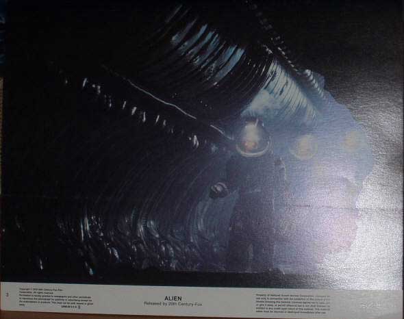 ALIEN: Lobby Card (On Alien Ship)