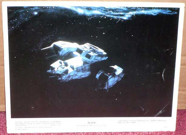 ALIEN: Lobby Card US A1 Ship In Space ALIEN: Lobby Card US A1 Ship In Space
