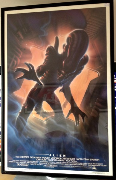 Cinema Poster: ALIEN 1979 (15th Anniversary Killian One Sheet) *Framed* Ian Holm Cinema Poster: ALIEN 1979 (15th Anniversary Killian One Sheet) *Framed* Ian Holm