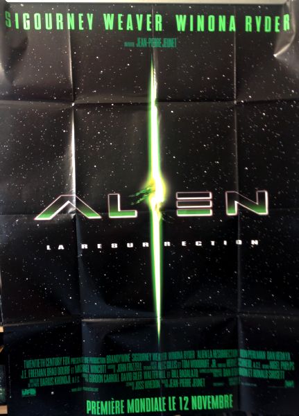 Cinema Poster: ALIEN RESURRECTION 1997 (French Grande) Sigourney Weaver Cinema Poster: ALIEN RESURRECTION 1997 (French Grande) Sigourney Weaver