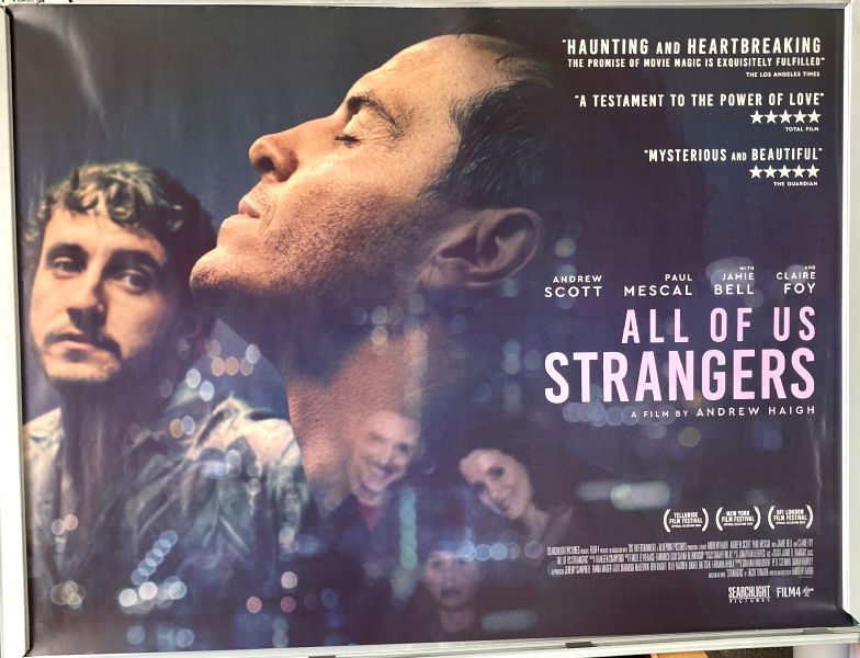 Cinema Poster: ALL OF US STRANGERS 2023 (Quad) Andrew Scott Paul Mescal Cinema Poster: ALL OF US STRANGERS 2023 (Quad) Andrew Scott Paul Mescal