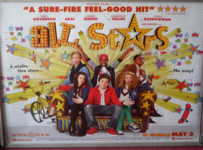 ALL STARS: UK Quad Film Poster ALL STARS: UK Quad Film Poster