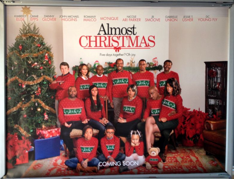 Cinema Poster: ALMOST CHRISTMAS 2016 (Quad) Mo'Nique Gabrielle Union