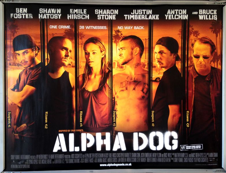 Cinema Poster: ALPHA DOG 2006 (Main Quad) Emile Hirsch Justin Timberlake Cinema Poster: ALPHA DOG 2006 (Main Quad) Emile Hirsch Justin Timberlake