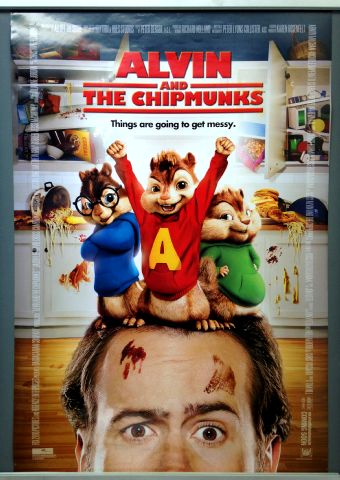 Cinema Poster: ALVIN AND THE CHIPMUNKS 2007 (Main One Sheet) Jason Lee