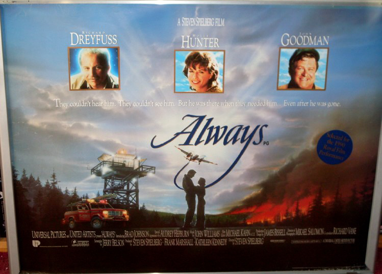 ALWAYS: UK Quad Film Poster ALWAYS: UK Quad Film Poster