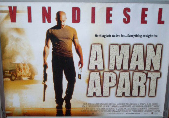 Cinema Poster: A MAN APART 2003 (Quad) Vin Diesel Larenz Tate Timothy Olyphant Cinema Poster: A MAN APART 2003 (Quad) Vin Diesel Larenz Tate Timothy Olyphant