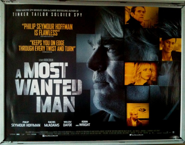Cinema Poster: A MOST WANTED MAN 2014 (Quad) Philip Seymour Hoffman Daniel Brhl
