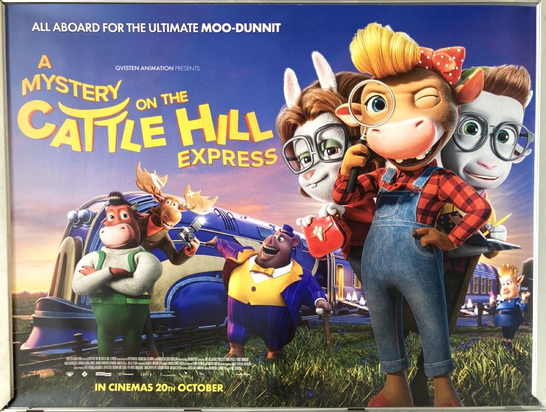 Cinema Poster: A MYSTERY ON THE CATTLE HILL EXPRESS aka Kutoppen 2023 (Quad) Cinema Poster: A MYSTERY ON THE CATTLE HILL EXPRESS aka Kutoppen 2023 (Quad)