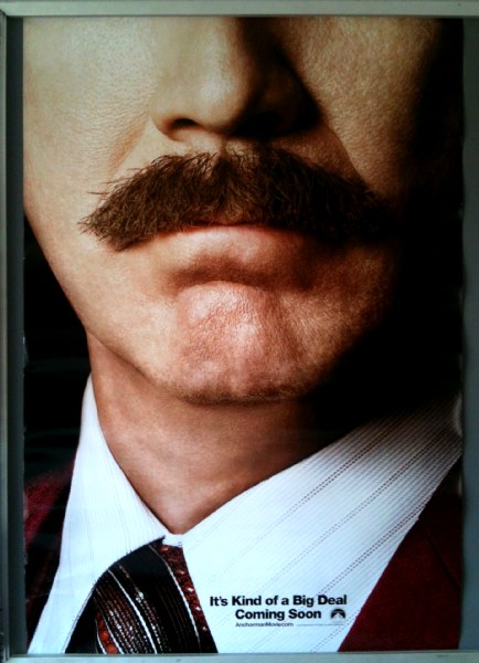 ANCHORMAN 2 THE LEGEND CONTINUES: Advance One Sheet Film Poster ANCHORMAN 2 THE LEGEND CONTINUES: Advance One Sheet Film Poster