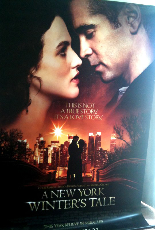 A NEW YORK WINTERS TALE: Cinema Banner A NEW YORK WINTERS TALE: Cinema Banner