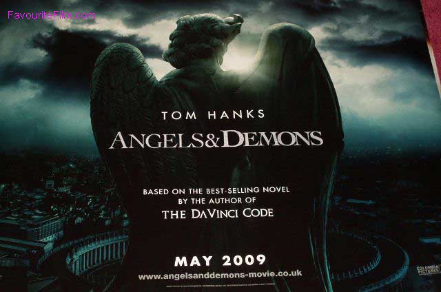 ANGELS & DEMONS: Advance UK Quad Film Poster