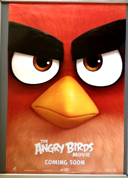 Cinema Poster: ANGRY BIRDS MOVIE 2016 (Face One Sheet) Danny McBride Sean Penn Cinema Poster: ANGRY BIRDS MOVIE 2016 (Face One Sheet) Danny McBride Sean Penn