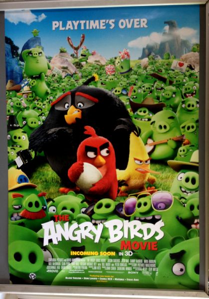 Cinema Poster: ANGRY BIRDS MOVIE 2016 (Main One Sheet) Danny McBride Sean Penn