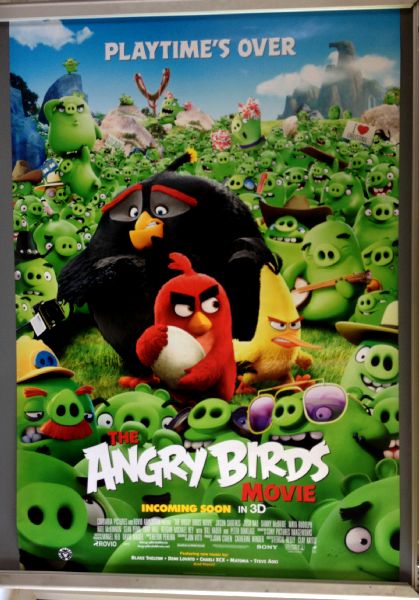 Cinema Poster: ANGRY BIRDS MOVIE 2016 (Main One Sheet) Danny McBride Sean Penn Cinema Poster: ANGRY BIRDS MOVIE 2016 (Main One Sheet) Danny McBride Sean Penn