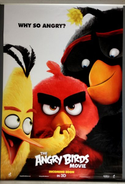 Cinema Poster: ANGRY BIRDS MOVIE 2016 (Angry One Sheet) Danny McBride Sean Penn Cinema Poster: ANGRY BIRDS MOVIE 2016 (Angry One Sheet) Danny McBride Sean Penn