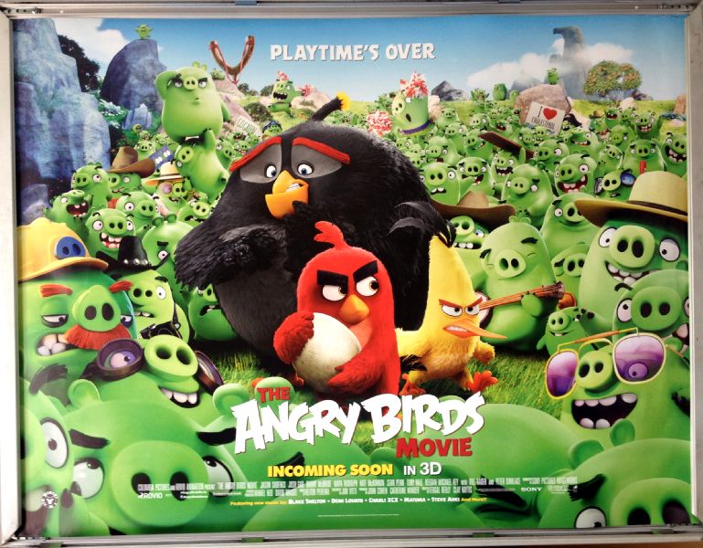 Cinema Poster: ANGRY BIRDS MOVIE 2016 (Main Quad) Danny McBride Sean Penn Cinema Poster: ANGRY BIRDS MOVIE 2016 (Main Quad) Danny McBride Sean Penn