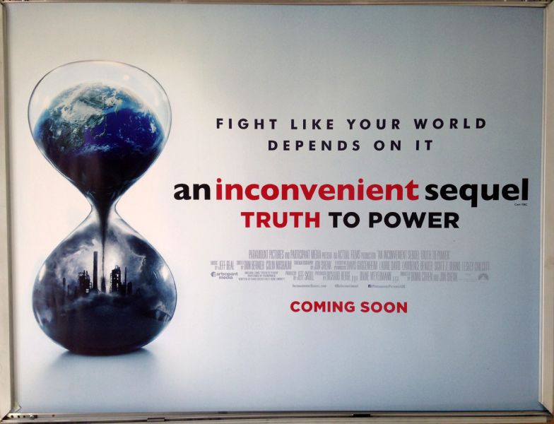 Cinema Poster: AN INCONVENIENT SEQUEL TRUTH TO POWER 2017 (Quad) Cinema Poster: AN INCONVENIENT SEQUEL TRUTH TO POWER 2017 (Quad)