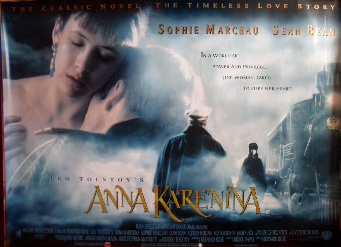 ANNA KARENINA (1997): UK Quad Film Poster